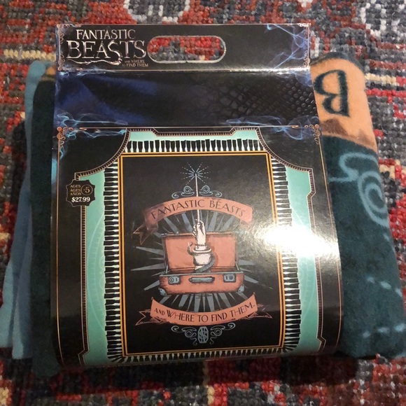 Fantastic Beasts Harry Potter no sew fleece kit
